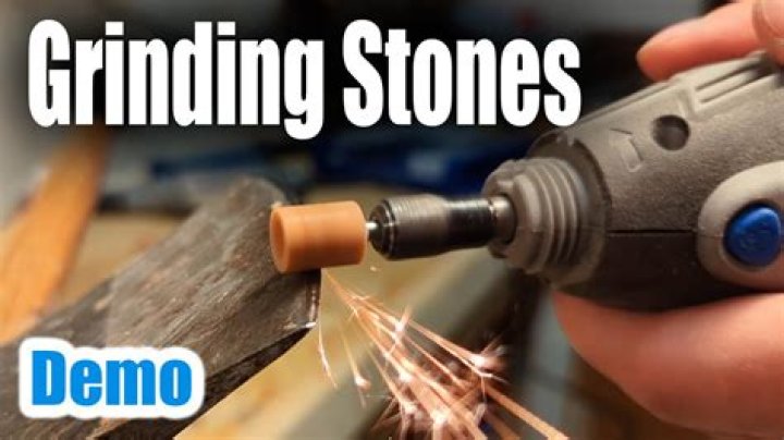 How do you grind down steel?